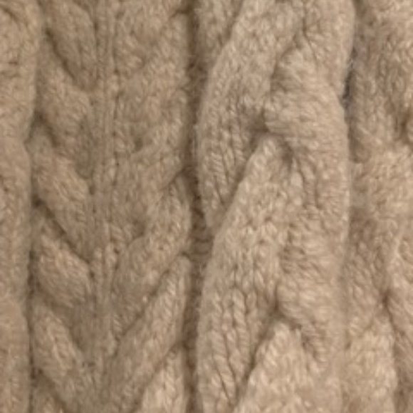 Creamy Cable Knit Sweater Coat - Picture 3 of 6